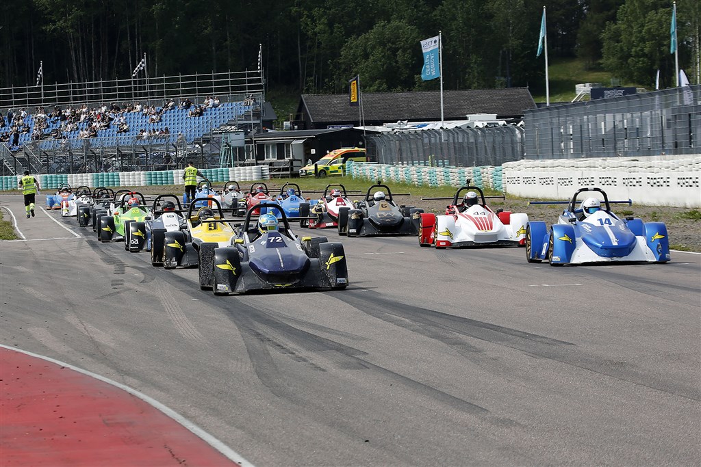 Kampen om titlen intensiveres, når Aquila Formula 1000 indtager Falkenberg!
(Foto: Bengt-Åce Gustafsson)